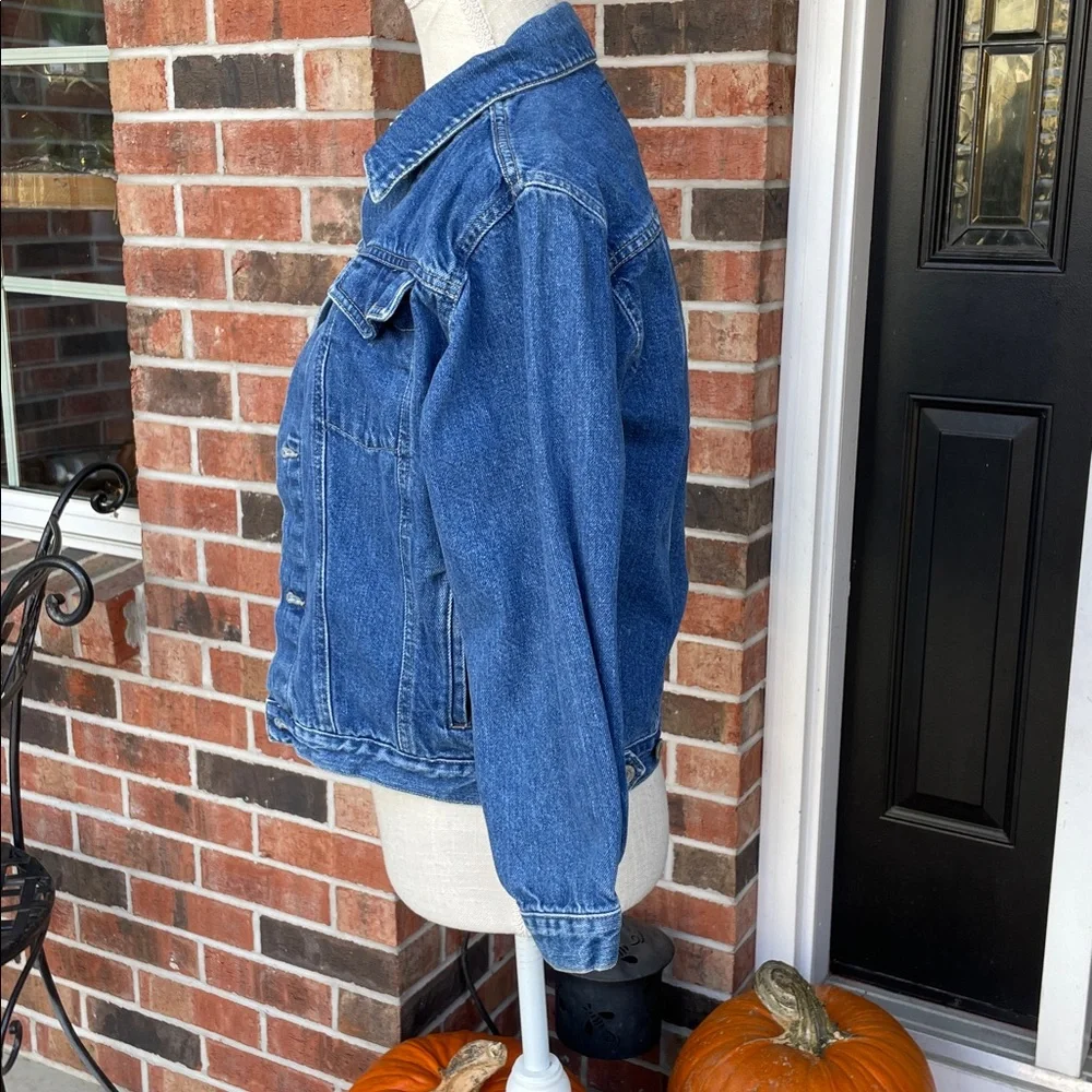 Vintage Old Navy Classic Blue Denim Jacket‎